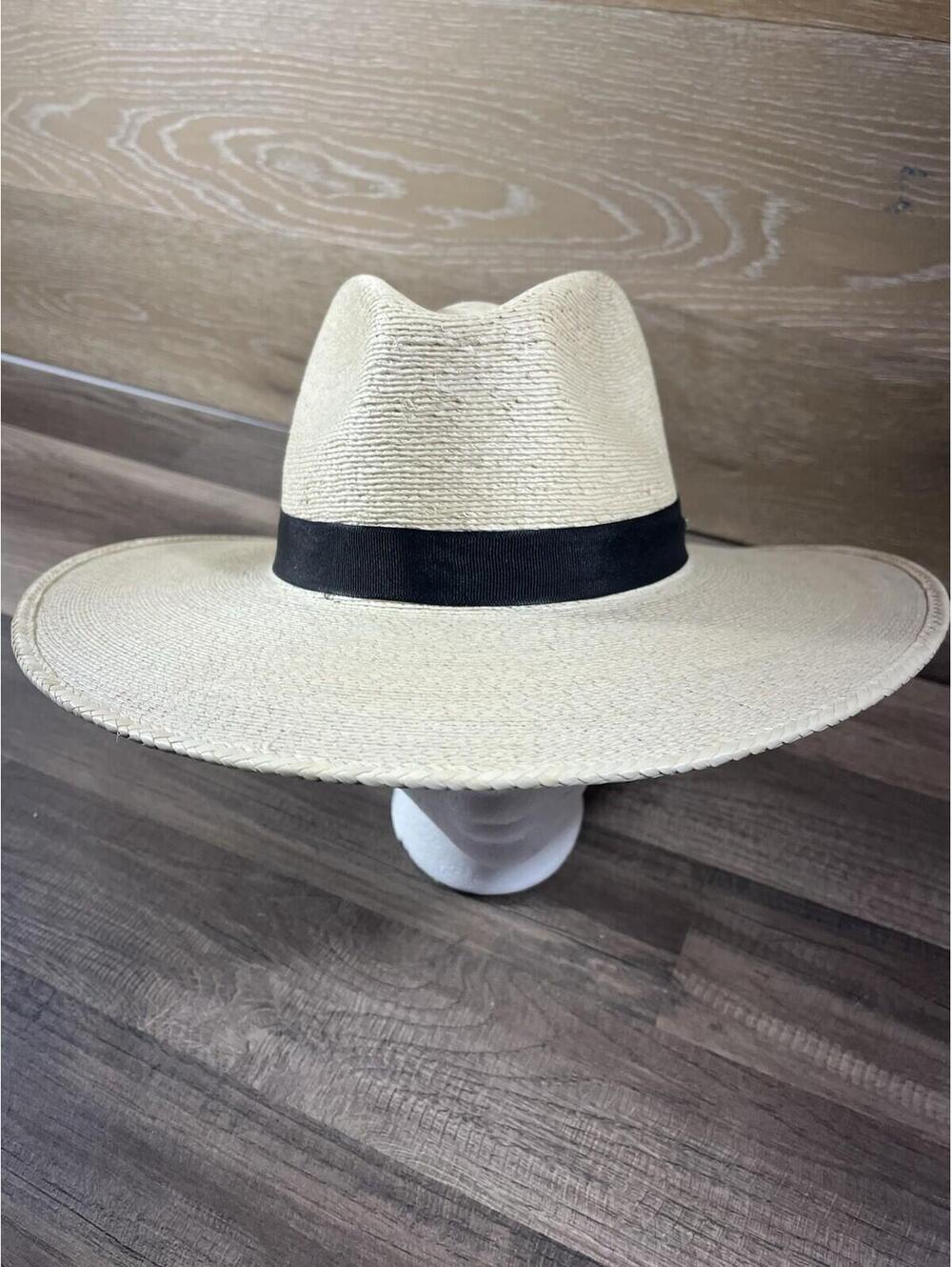 Brixton Harper Straw Hat Ribbon Small 7